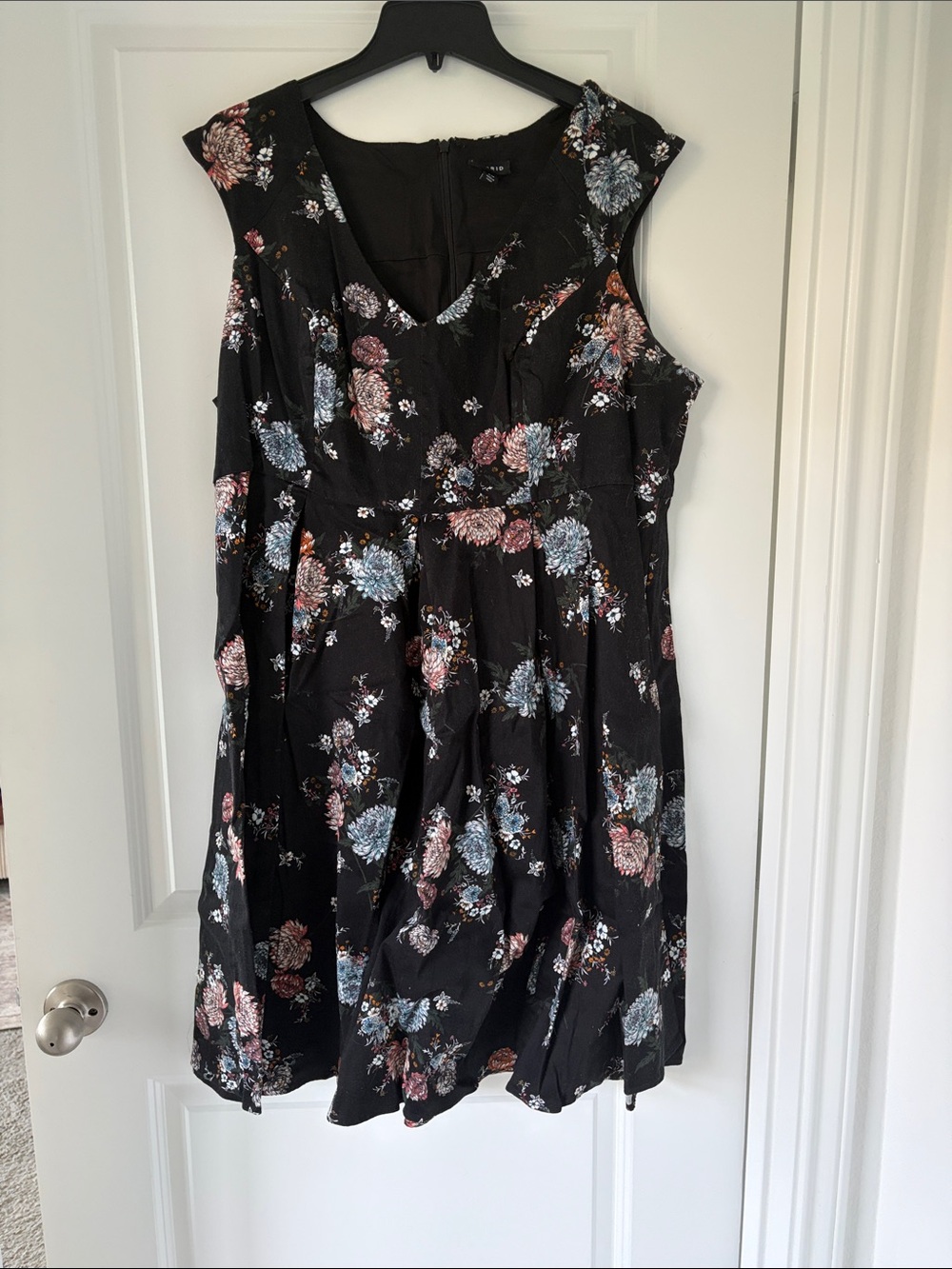Torrid Fit and Flare Floral Dress